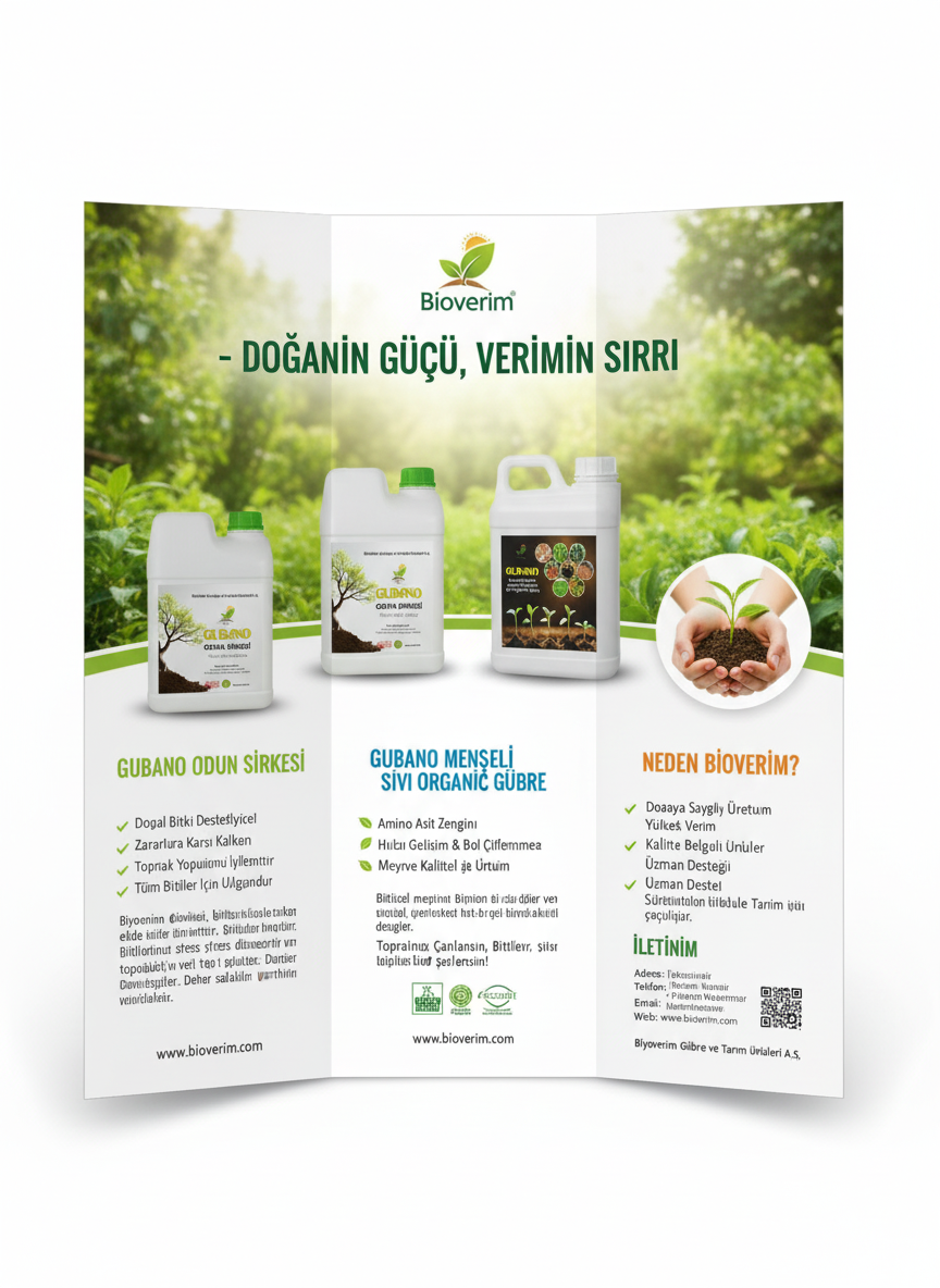 Bioverim Organik Tarım - Gubano Ürün Ailesi